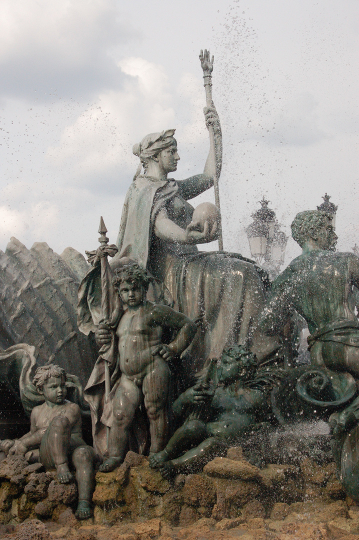 Brunnen in Bordeaux