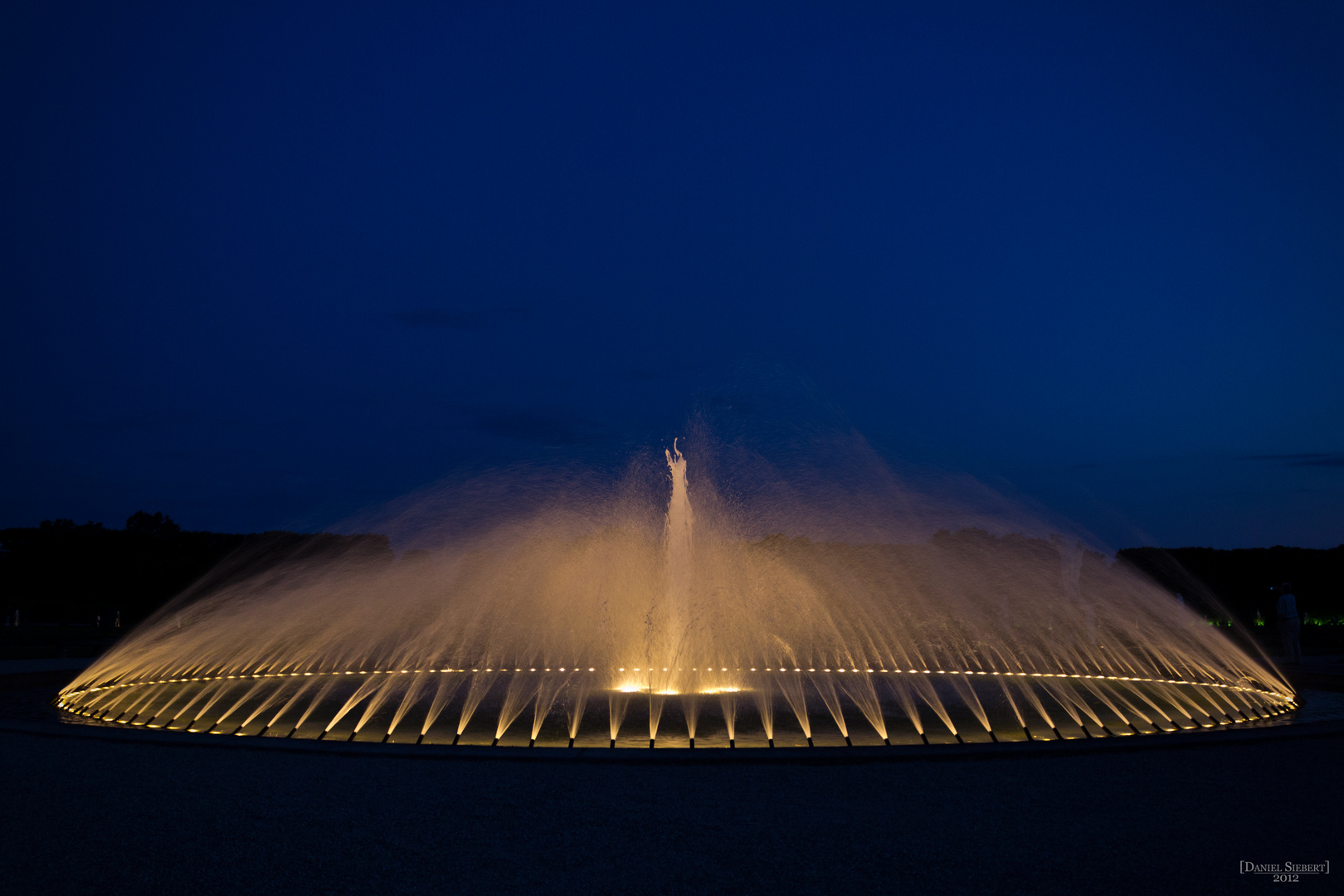 Brunnen in den Herrenhäuser Gärten in Hannover