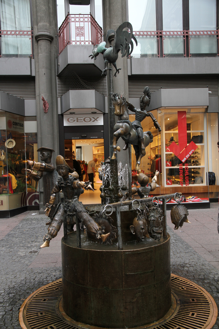 Brunnen in der Aachener Innenstadt