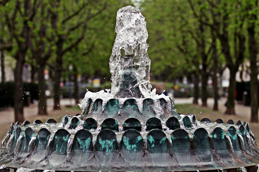 Brunnen in der Adolfsallee