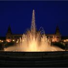 Brunnen in der blauen Stunde