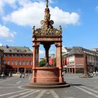 Brunnen in der Mainzer Altstadt ...