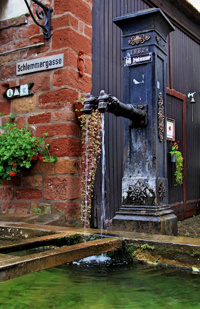 Brunnen in der Schlemmergasse