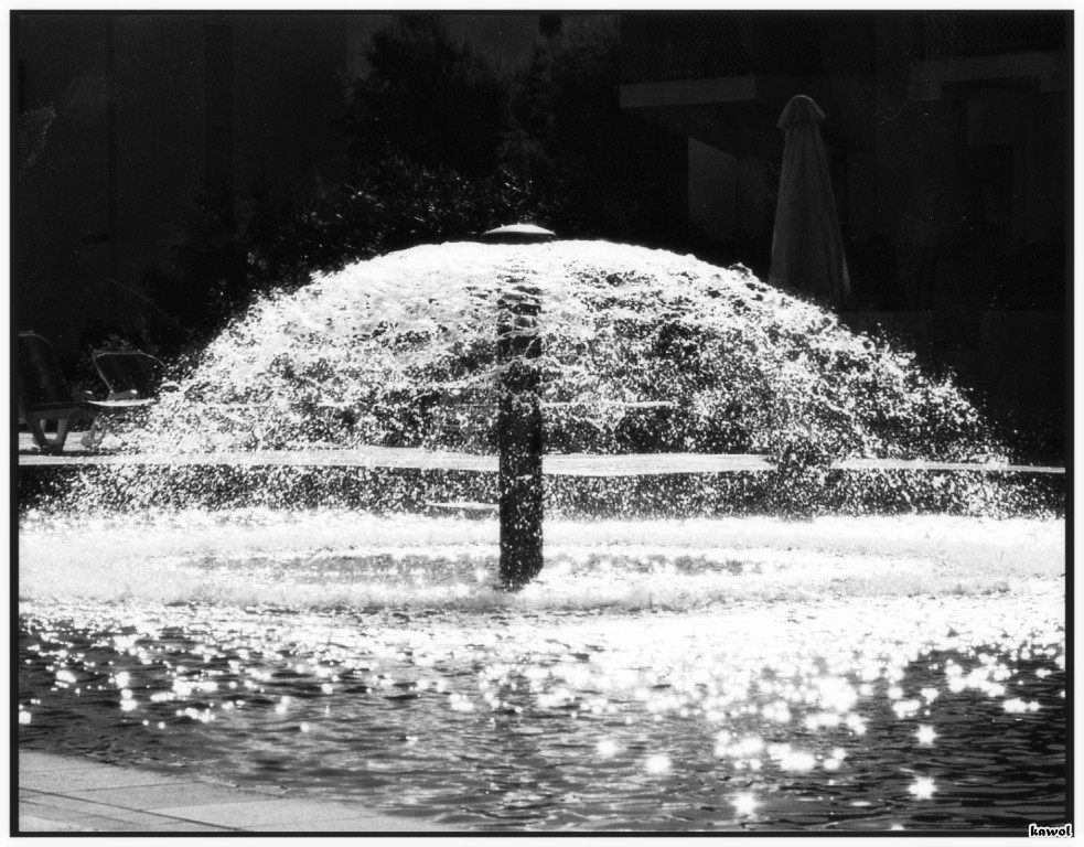 Brunnen in der Sonne