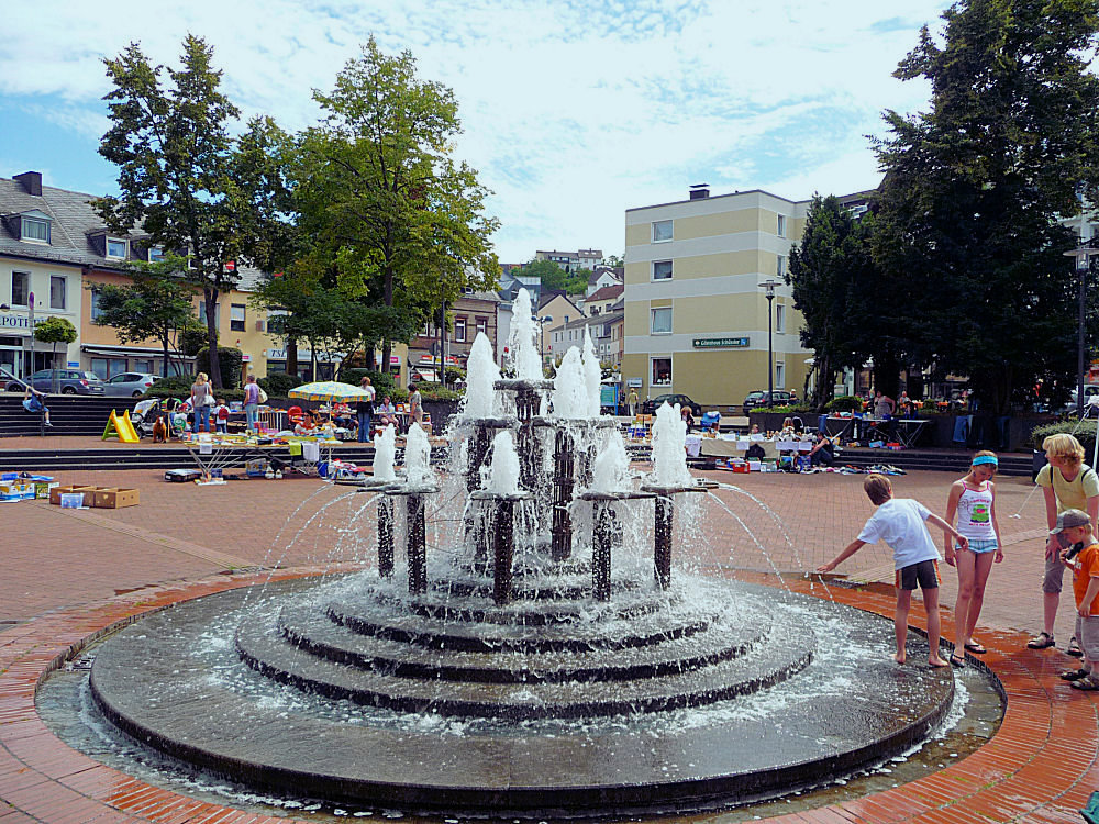 Brunnen in der Sprudelstadt Gerolstein