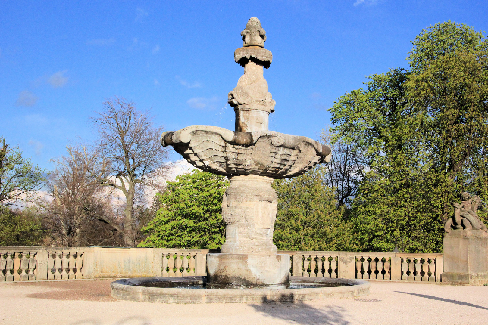 Brunnen in Kurpark Bad Dürkheim