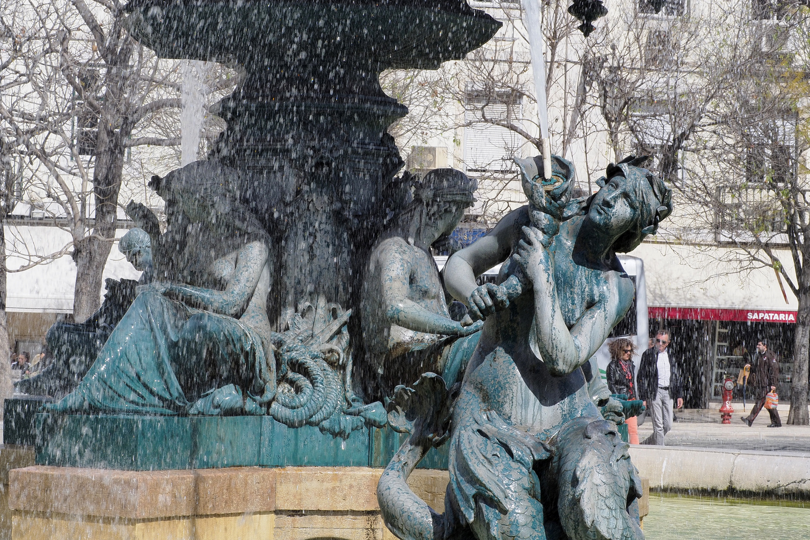 Brunnen in Lissabon