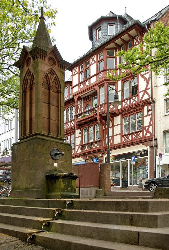 Brunnen in Marburg