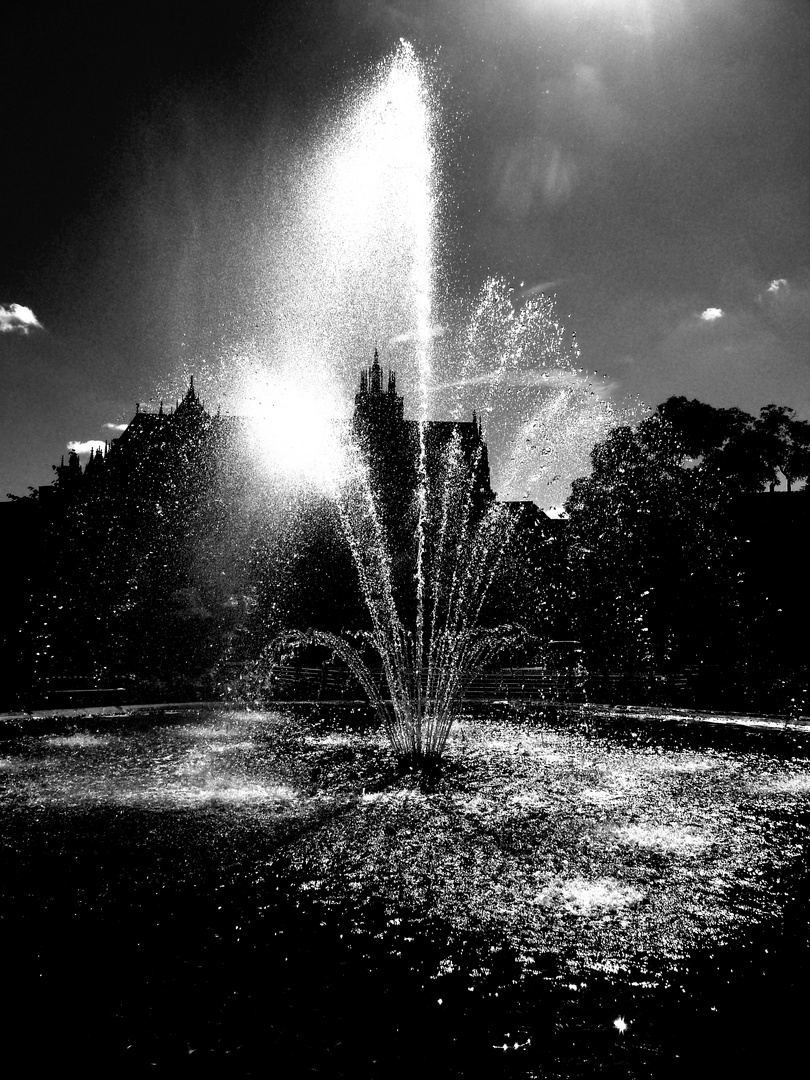 Brunnen in Metz, Frankreich