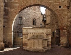 Brunnen in Perugia