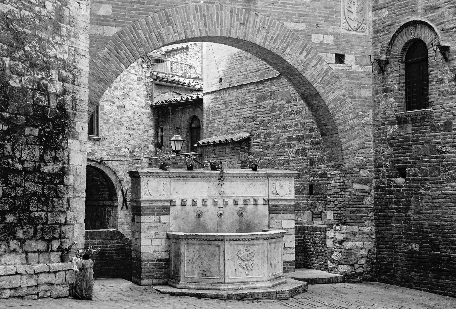 Brunnen in Perugia 