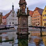 Brunnen in Rothenburg o.T.