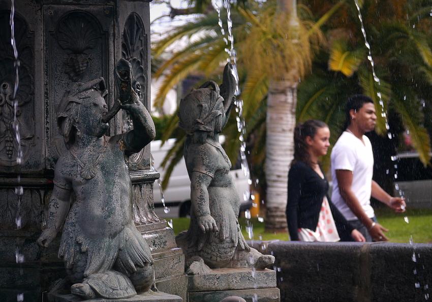 Brunnen in Saint Pierre...