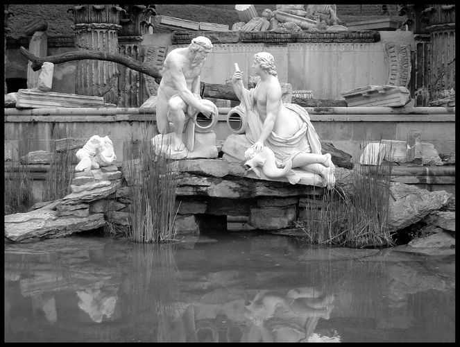 Brunnen in Schönbrunn