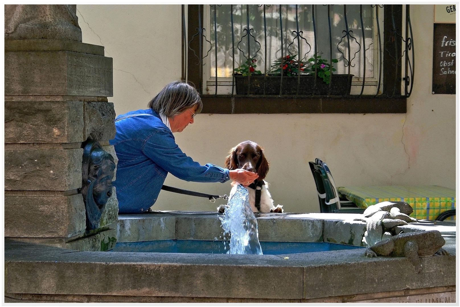 Brunnen in Tauberbischofsheim.