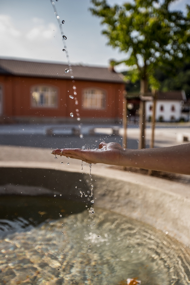 Brunnen in Wasserburg