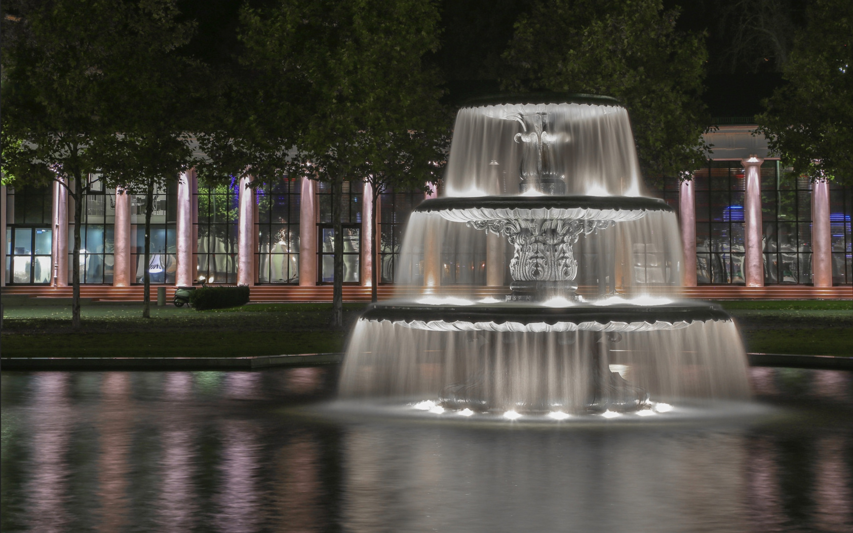 Brunnen in Wiesbaden am Casino