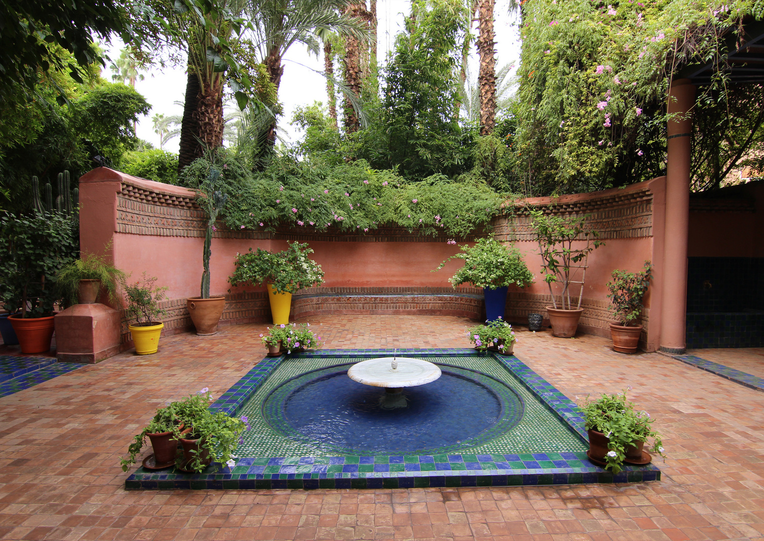 Brunnen Jardin Majorelle