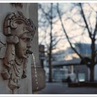 Brunnen mit Blick auf Schlossplatz