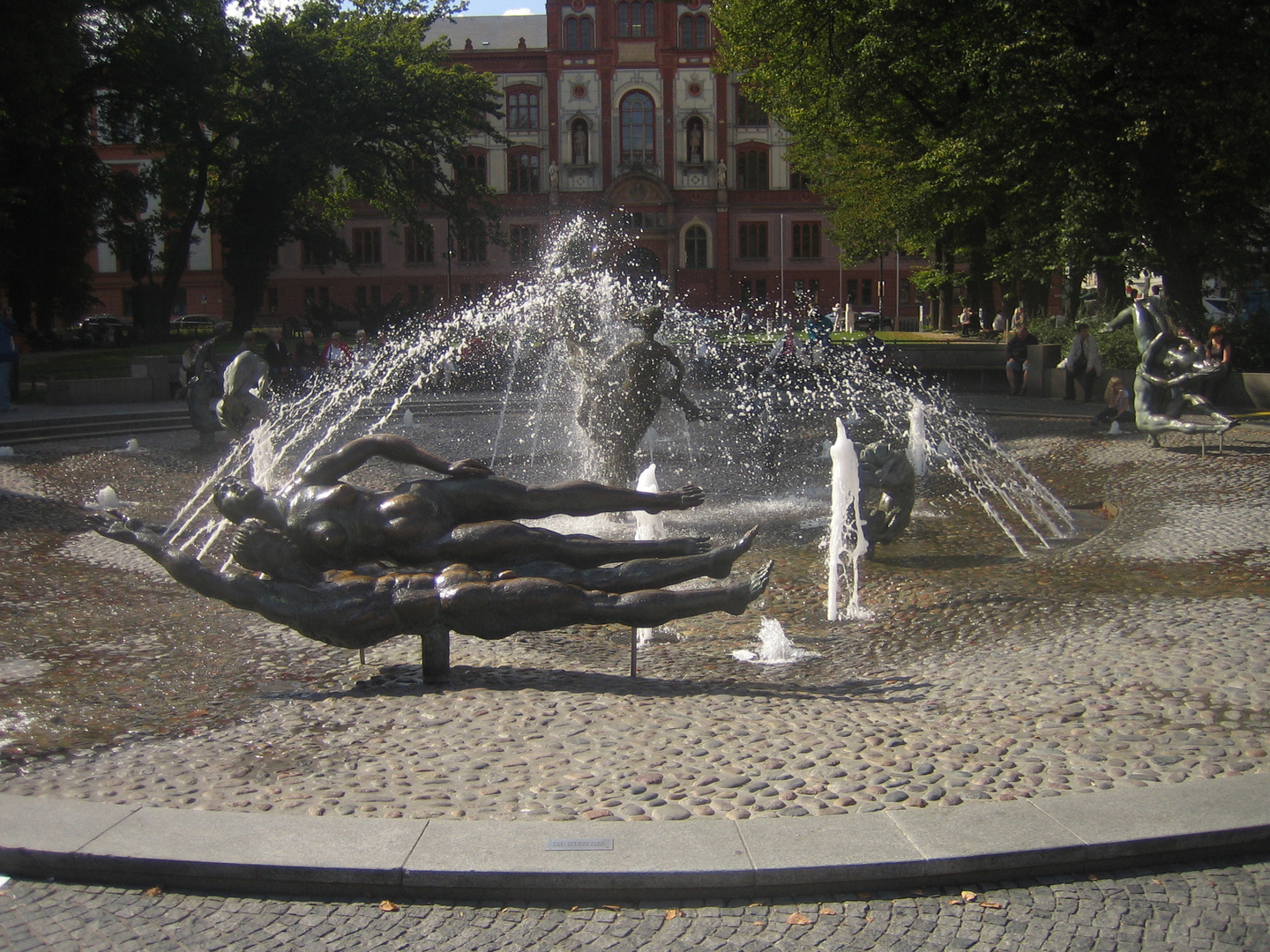 Brunnen mit Skulpturen