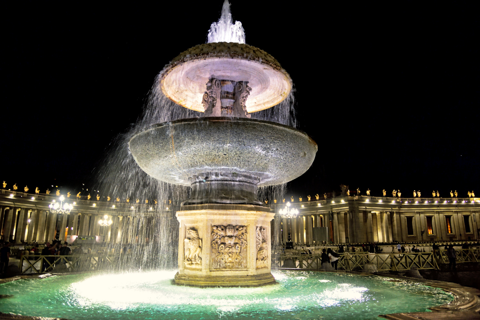 Brunnen Petersplatz