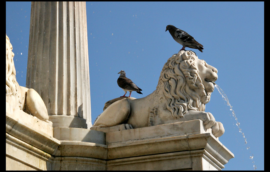 Brunnen, Plaza de San Francisco, La Habana