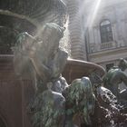 Brunnen Rathausplatz Hamburg