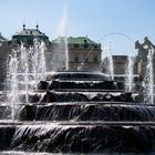 Brunnen Schloss Belvedere in Wien