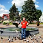 Brunnen, Tauben, Fotografen ...