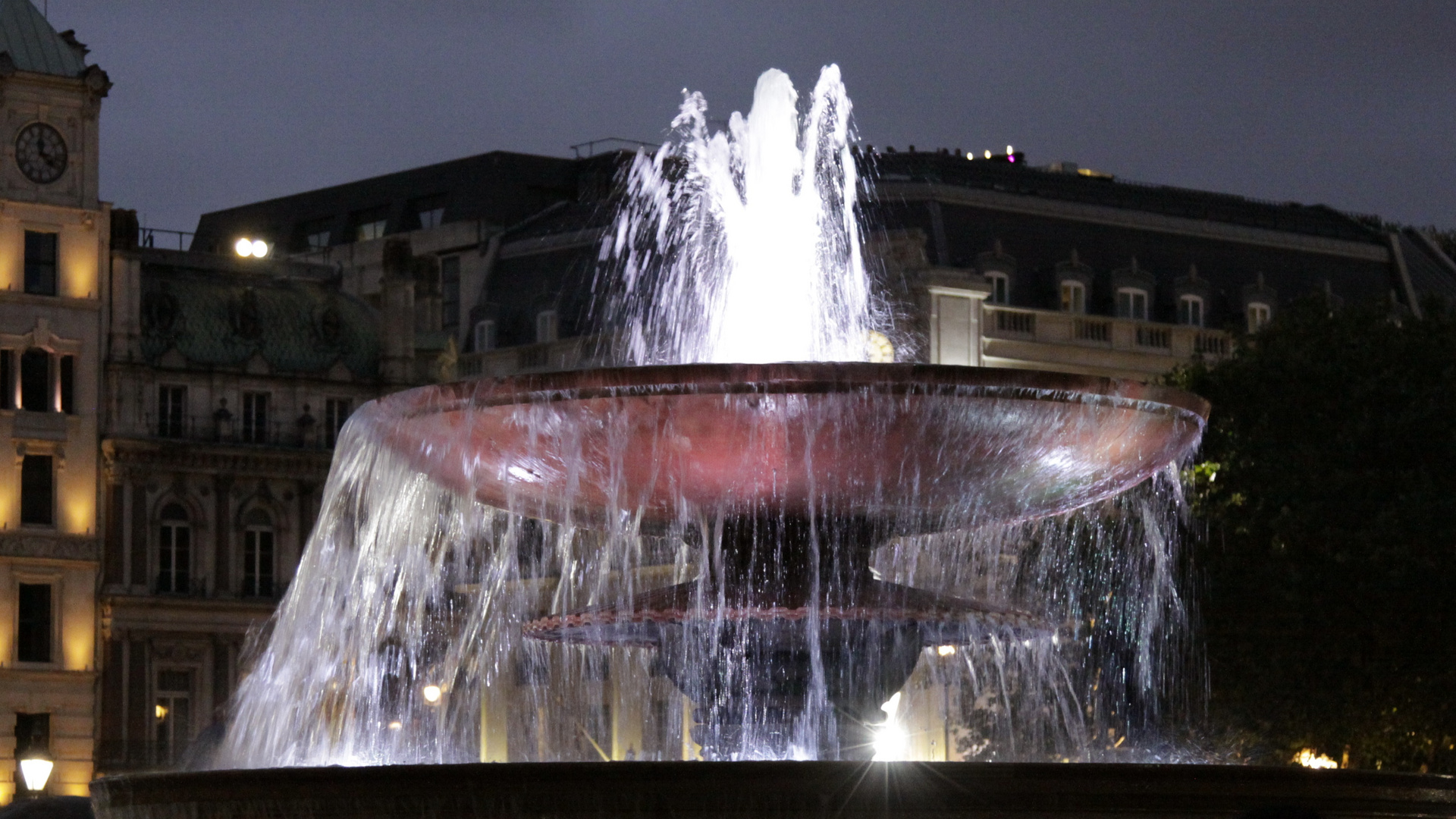 Brunnen Trafalgar Square