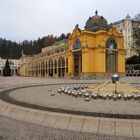 Brunnen und Kolonade in Marienbad