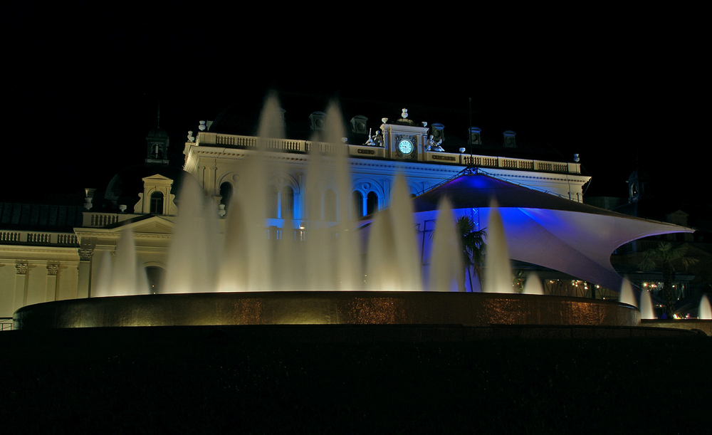 Brunnen vor Casino Baden