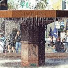 Brunnen vor dem Bahnhof in Limburg an der Lahn