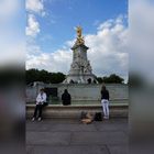 Brunnen vor dem Buckingham Palace 