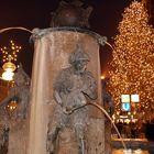 Brunnen vor dem Münchner Rathaus