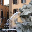 Brunnen vor dem Pantheon