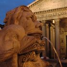 Brunnen vor dem Pantheon / Rom
