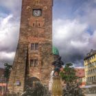 Brunnen vor dem Weißen Turm Nürnberger Altstadt