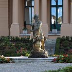 Brunnen vor der Hahn Villa