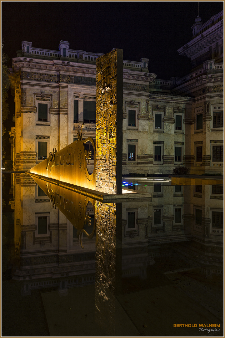 Brunnen vor der Terme Salsomaggiore