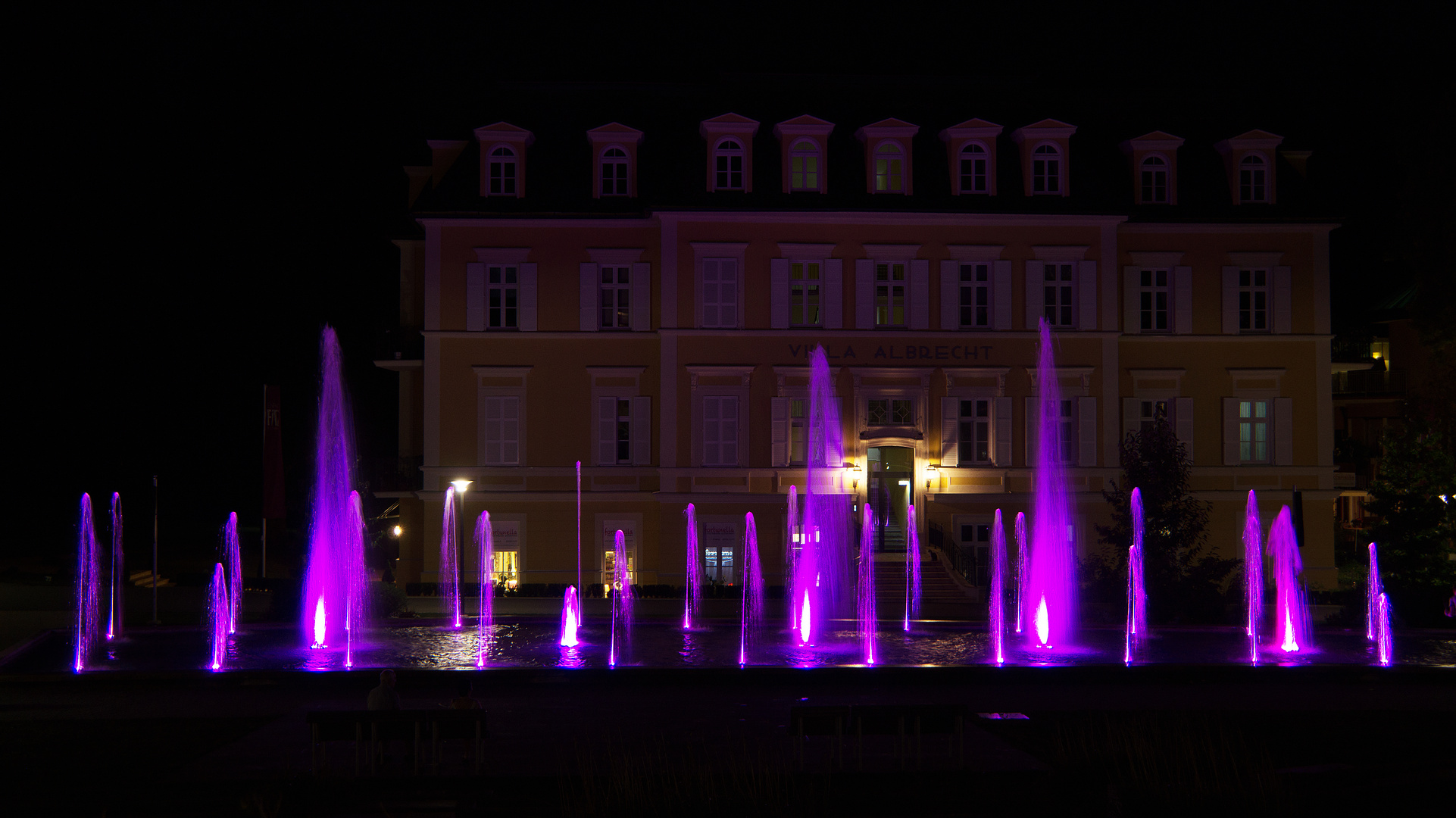 Brunnen vor Villa Albrecht