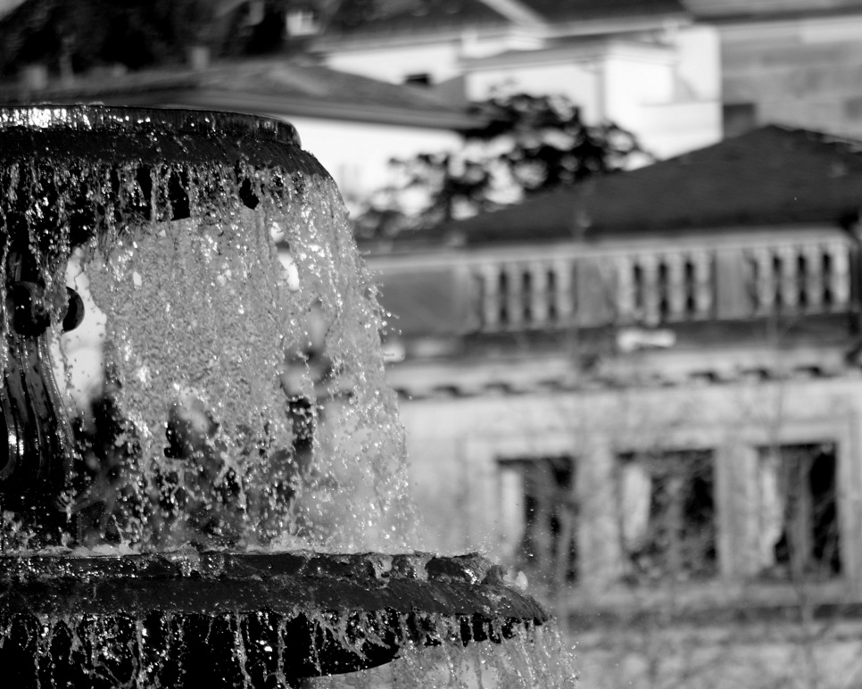 Brunnen vorm Kurhaus