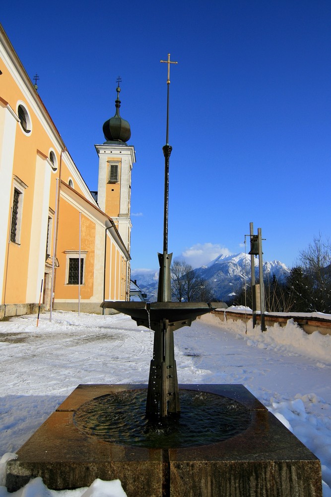 Brunnen Wahlfahrtskirche Frauenberg