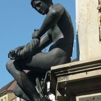 Brunnenfigur am Herkulesbrunnen