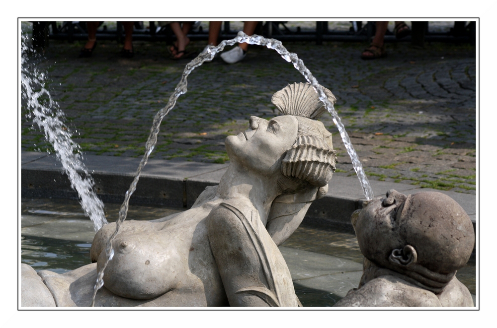 Brunnenfiguren in Überlingen