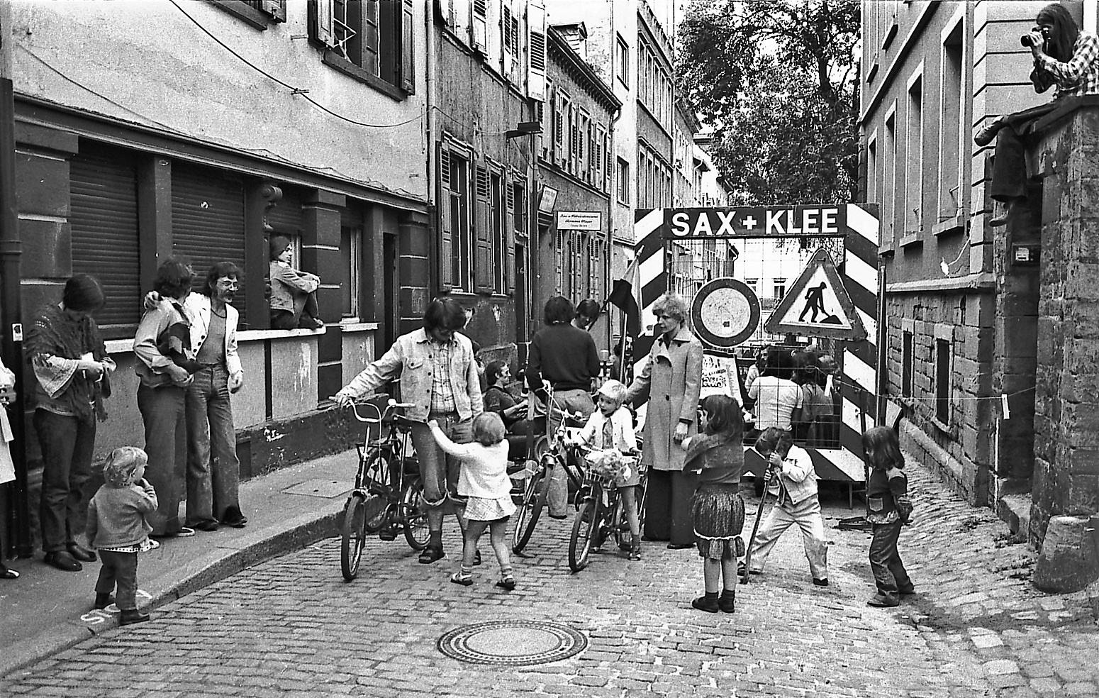 Brunnengasse in den Siebzigern