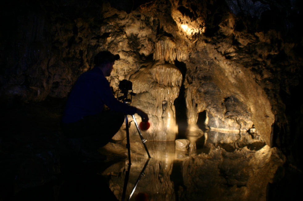 Brunnensteinhöhle mit Fred ;)