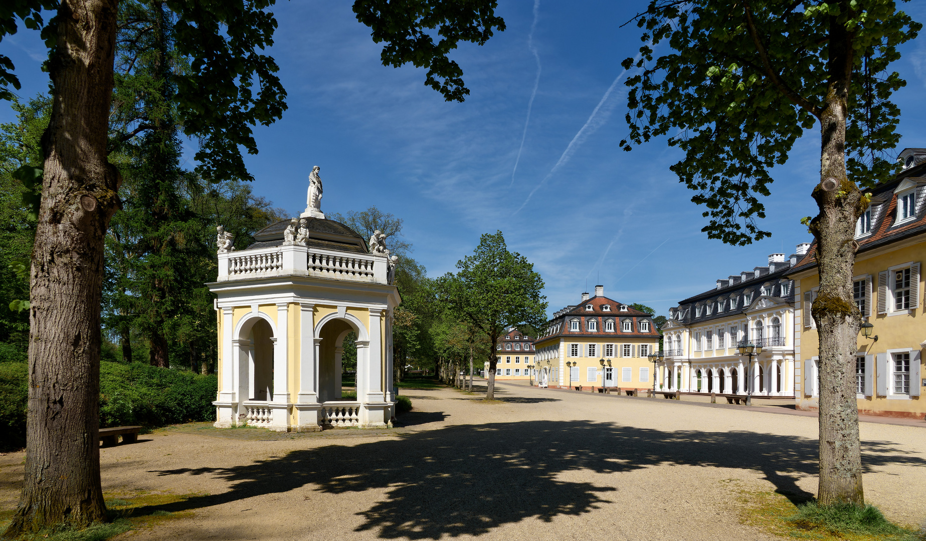 Brunnentempel im Staatsbad Hanau-Wilhelmsbad