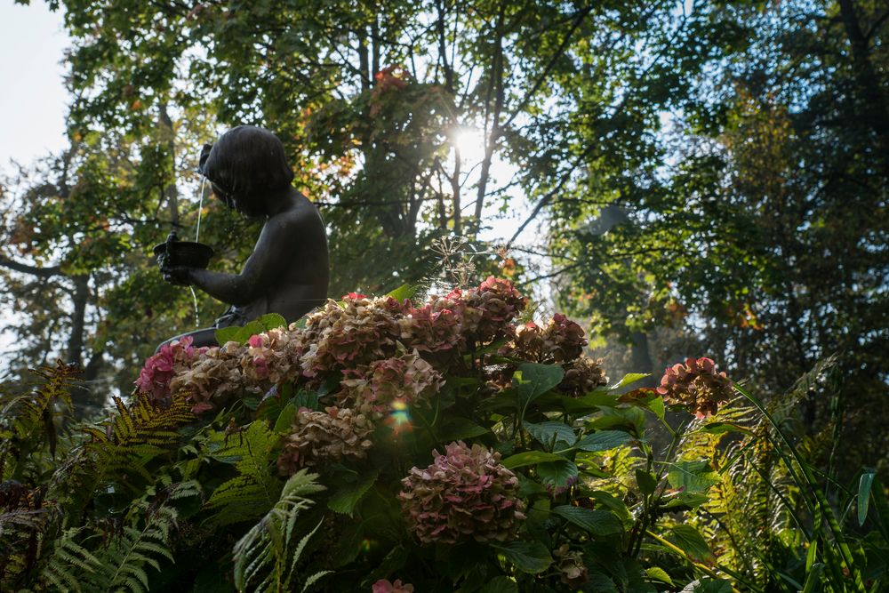 Brunnenweiberl im Kurpark Bad Hall