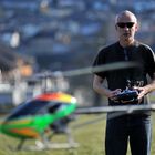 Bruno mit RC Heli